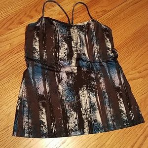 Lucy tank top with built in bra